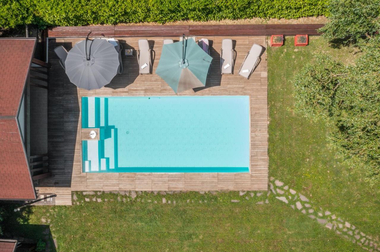 Villa Bella, Villa With Heated Pool Cerovlje 外观 照片